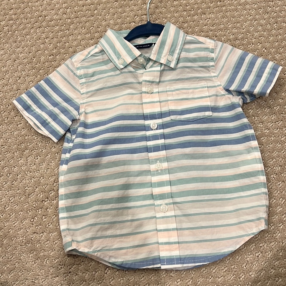 Janie and Jack short sleeve button down